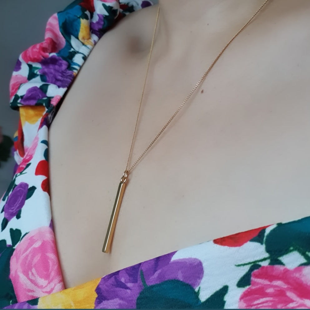 Collar barra lisa